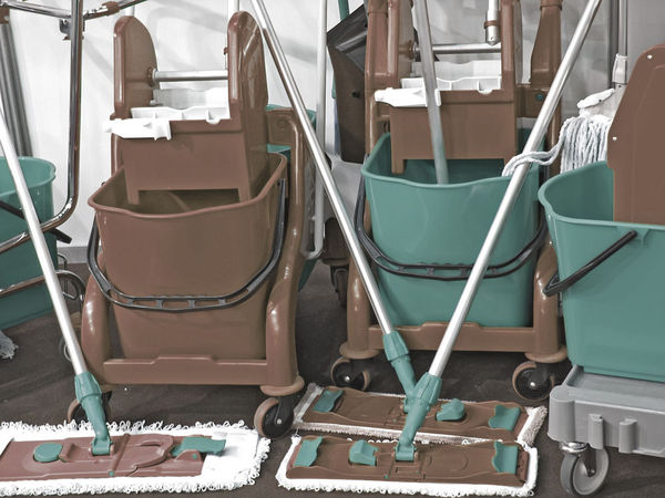 Double seau bicolore