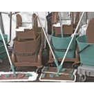 Double seau bicolore